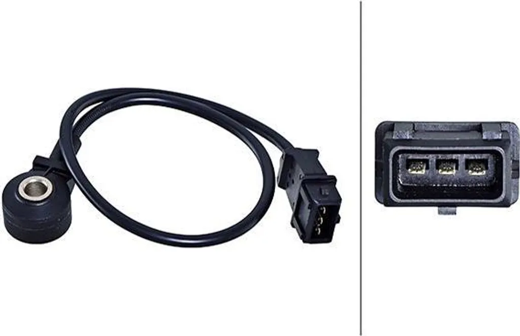Capteur de cliquetis moteur pour Alfa 156 et Fiat Coupé HELLA 60592752