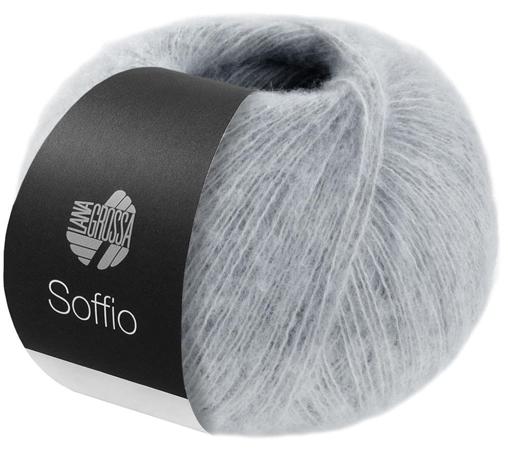 Lana Grossa - Soffio 0015 hellgrau Produktbild 