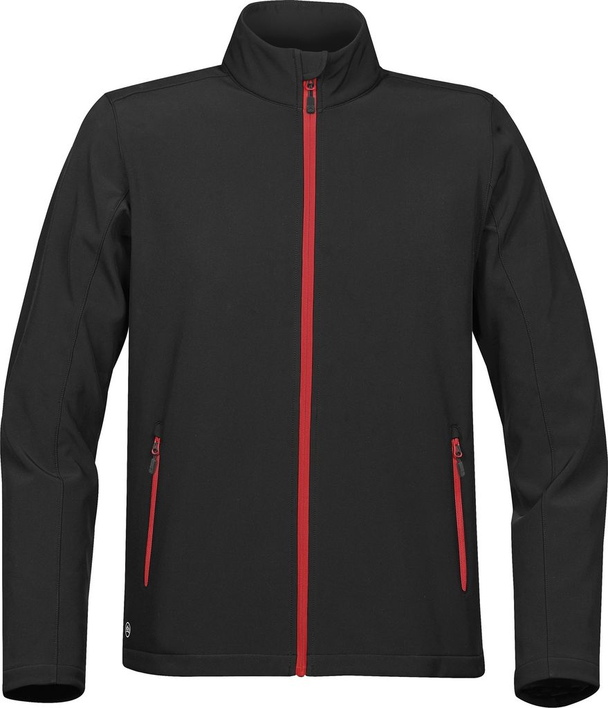 Stormtech Herren Orbiter Softshell Jacke RW5983 (XL) (Schwarz/Rot)