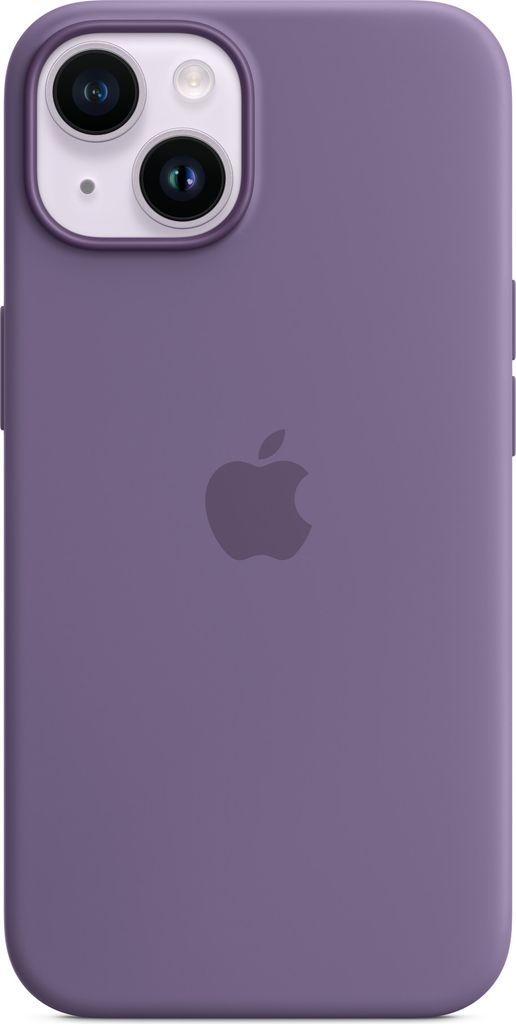 Apple Silicone MagSafe Hülle iPhone 14 Iris Produktbild 