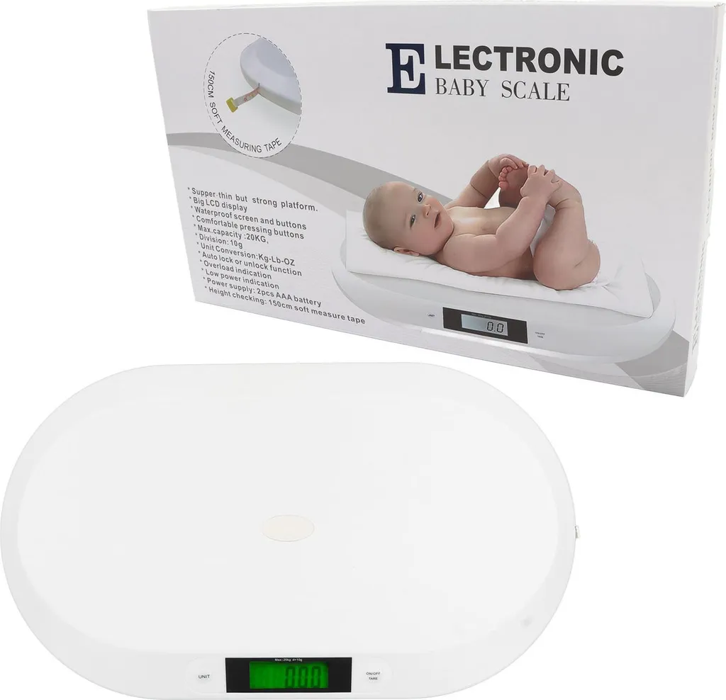 Pèse-bébé digital professionnel 20 kg ergonomique haute précision EB50 - 3