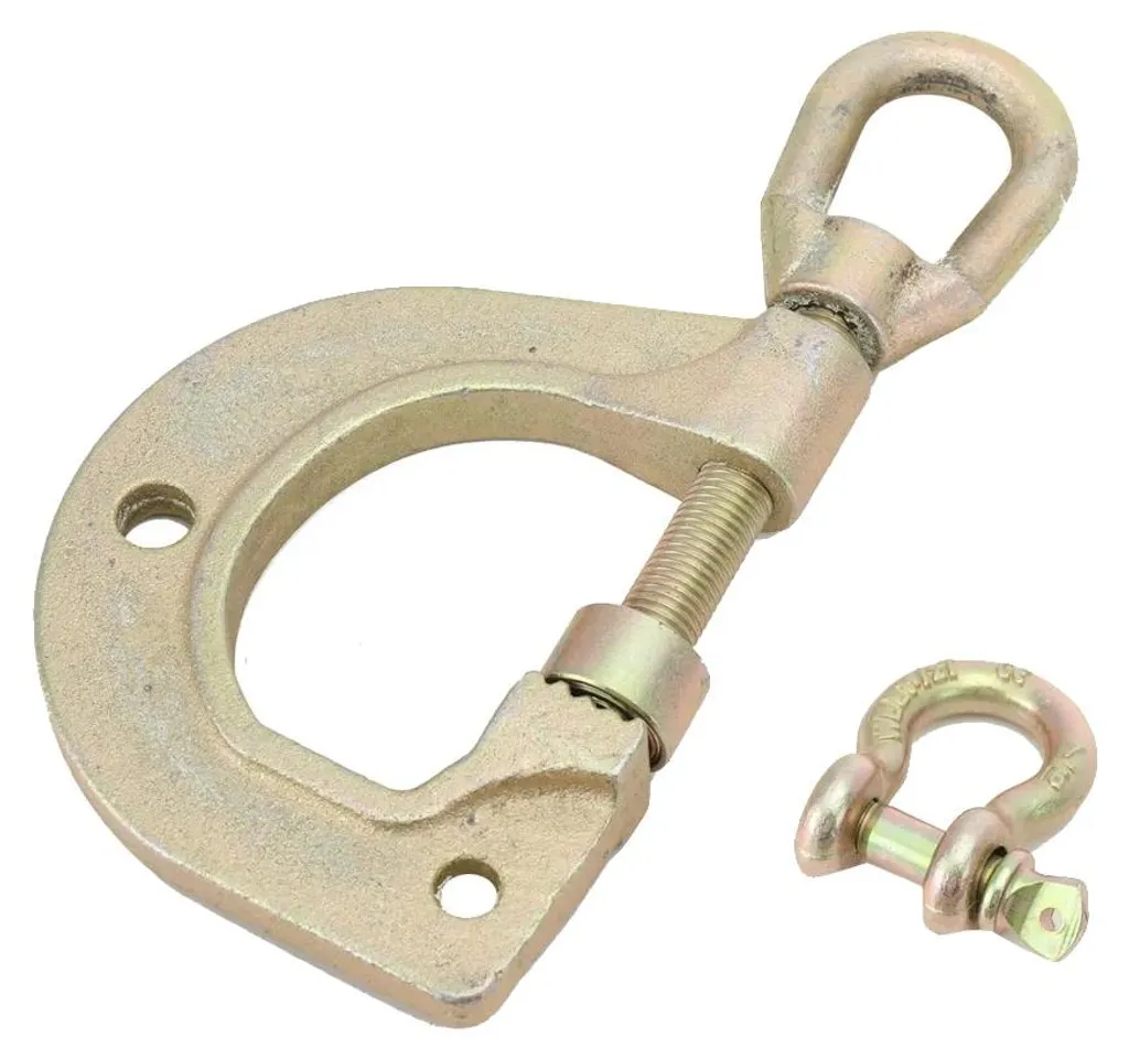 Pince de serrage pour redressage tôle 3T acier robuste ouverture 10cm