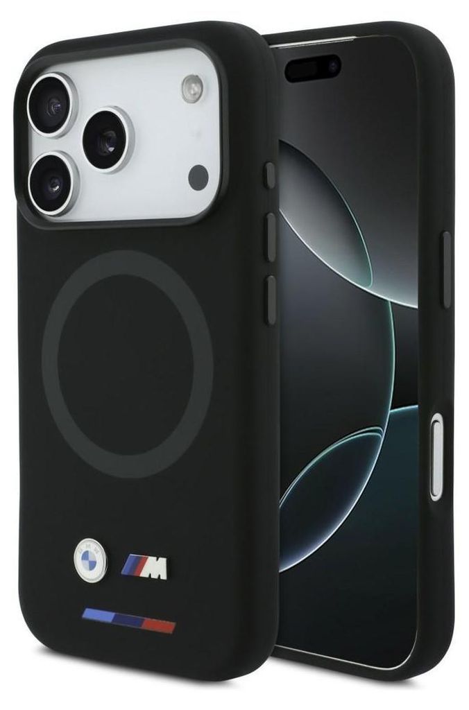 Pouzdro Case iPhone 17 Pro BMW MagSafe silikon černé logo Obrázek produktu 