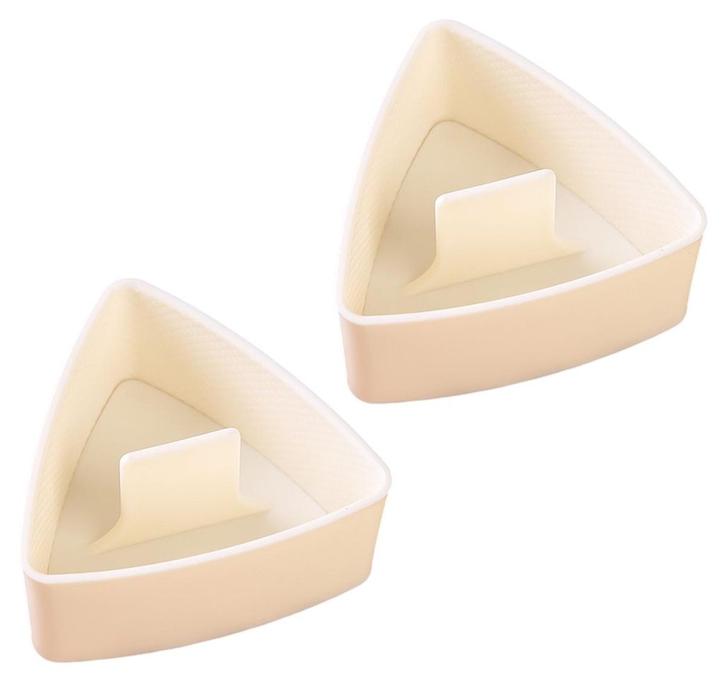 Onigiri-Dreiecksform, 2er-Pack große Reisbällchenform für Sushi, japanisches Reiskocher-Set für Bento-Boxen