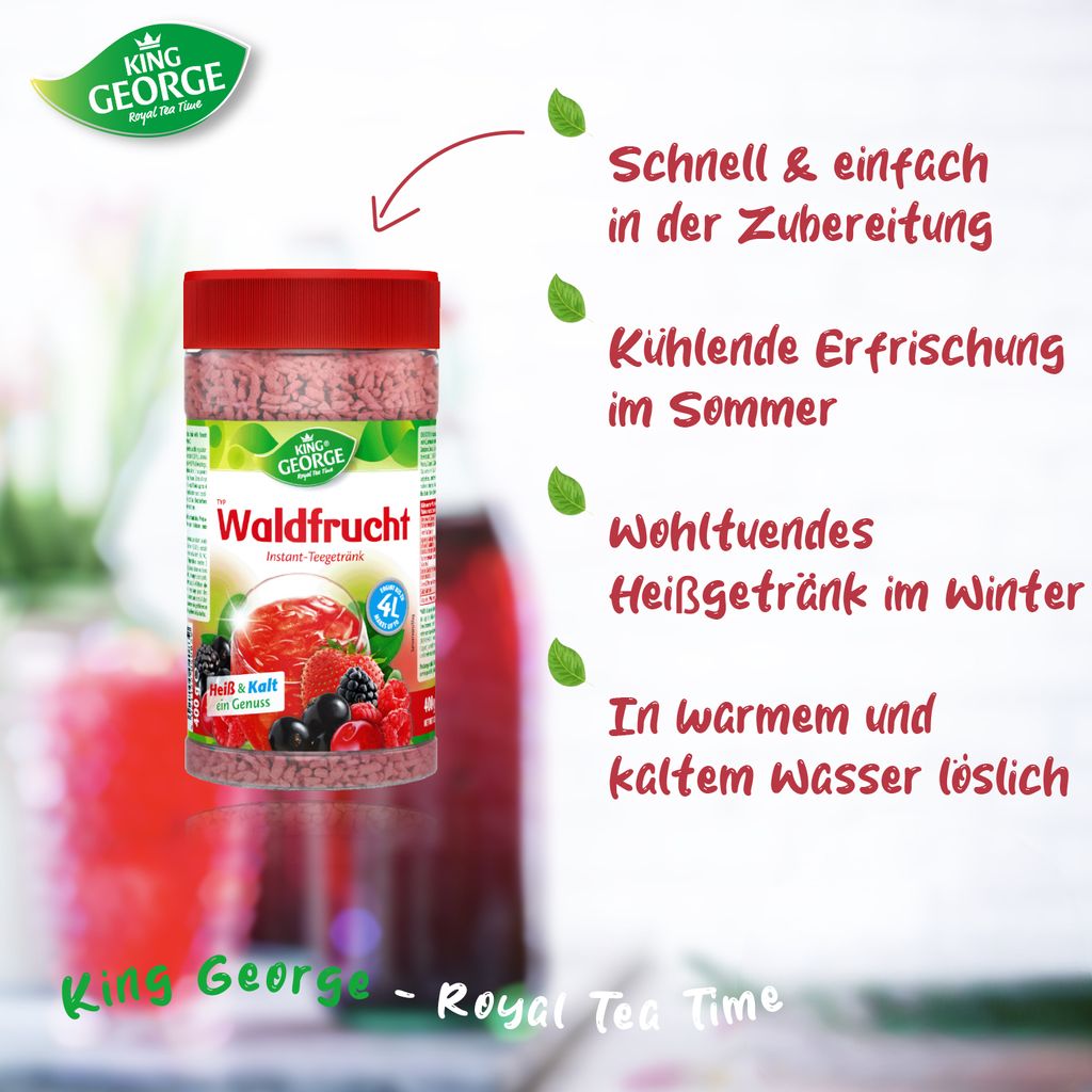 Instant Teegetränk Zitrone – King George (400g) Mars27 main image 1