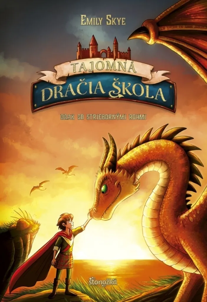 Livre Tajomná dračia škola 2 : Le dragon aux cornes d'argent Emily Skye