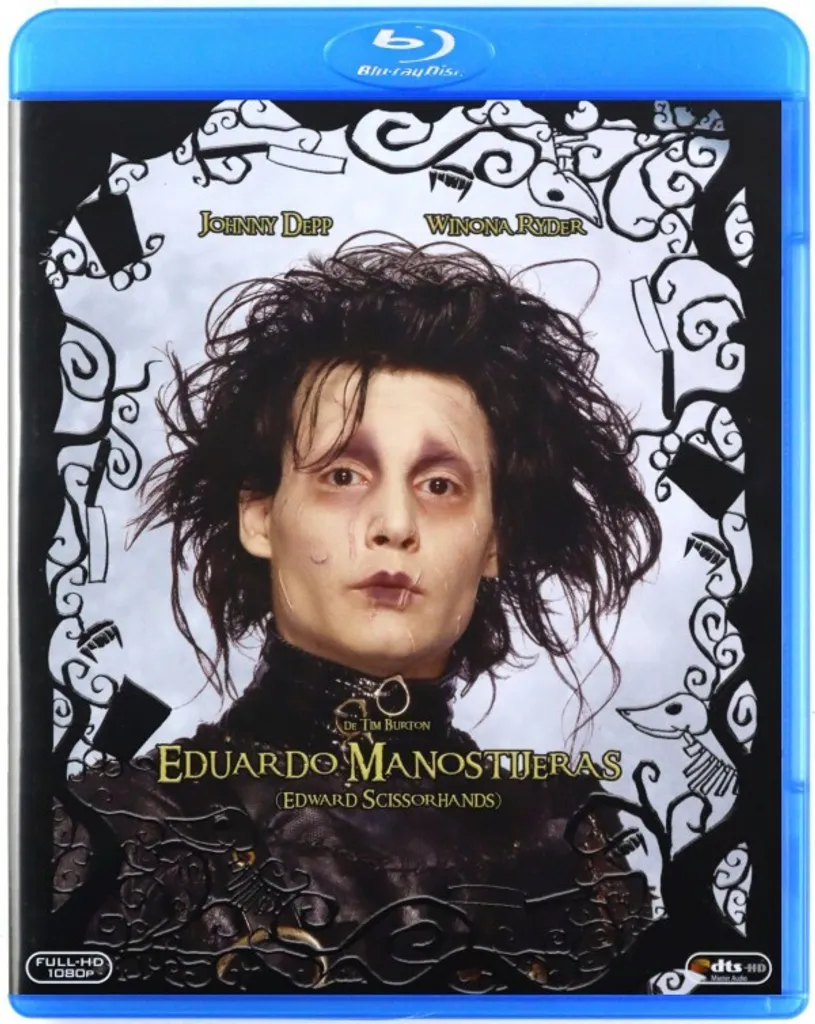 Edward aux mains d'argent Blu-ray pour soirée cinéma fantastique HD
