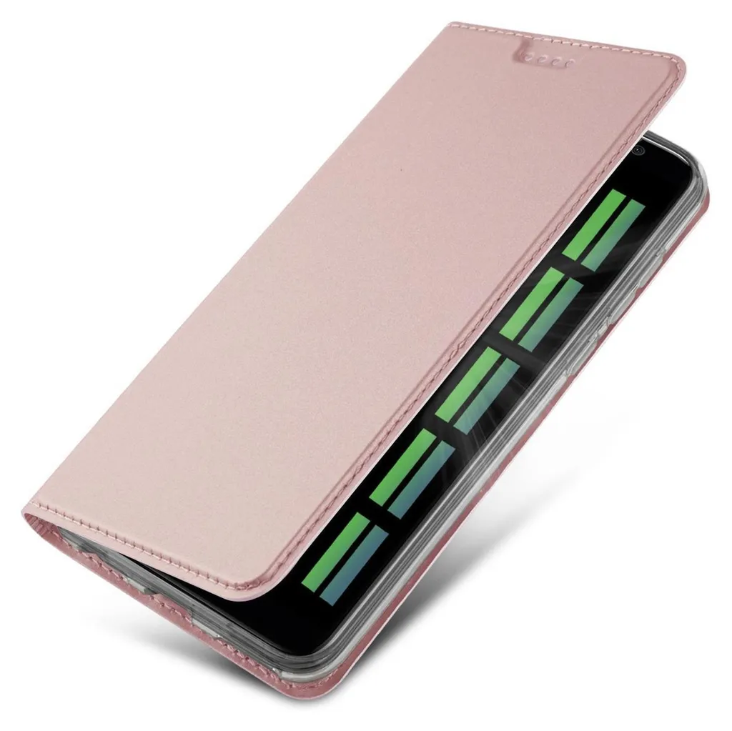 Cover Book In Pelle PU Per Huawei Mate 10 Lite - Semplice, Elegante E Con Supporto - Retro Blue - 2