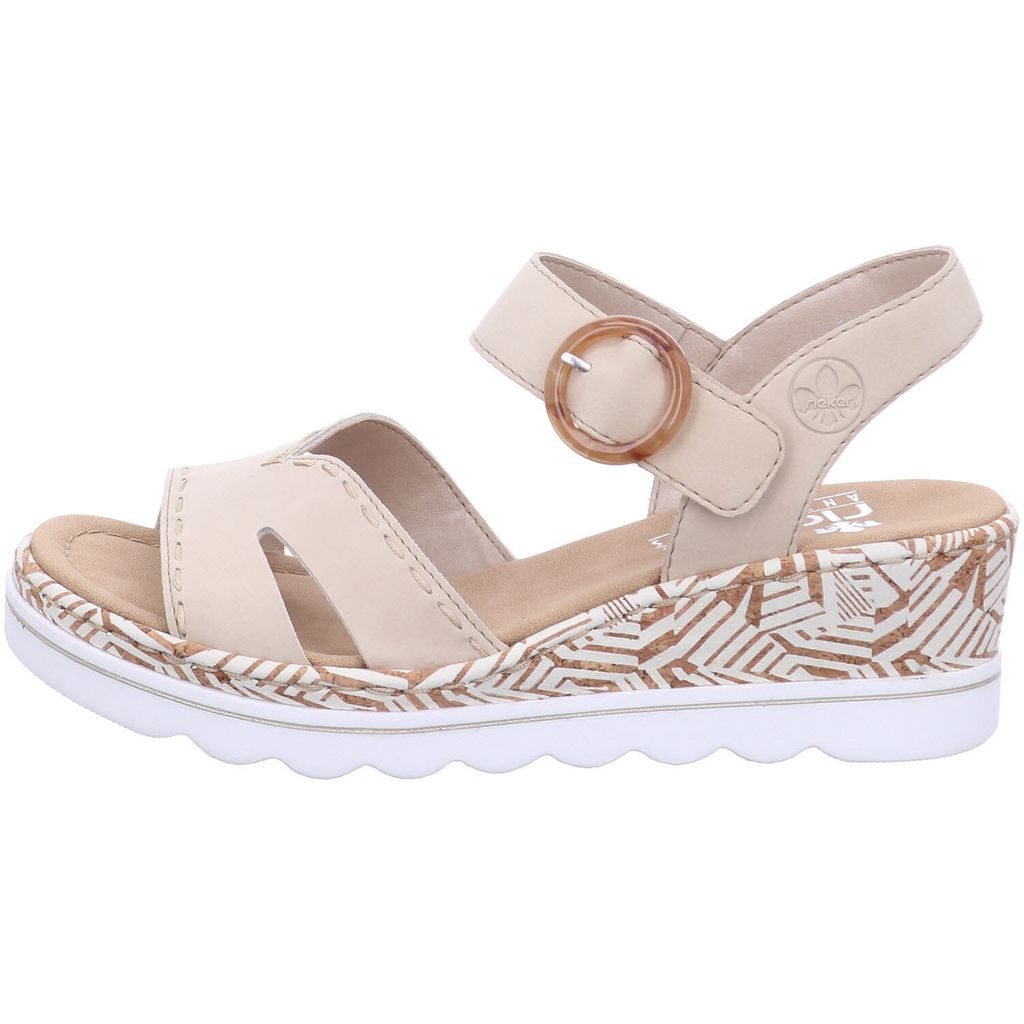 Rieker Keilsandaletten 67173 Damen 31353430373139 Beige 37 Produktbild 35