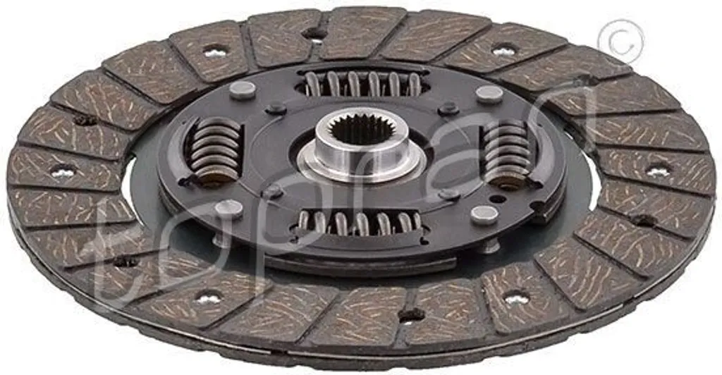 Disque d'embrayage TOPRAN 108 468 Robuste pour Vectra B et Signum Z03