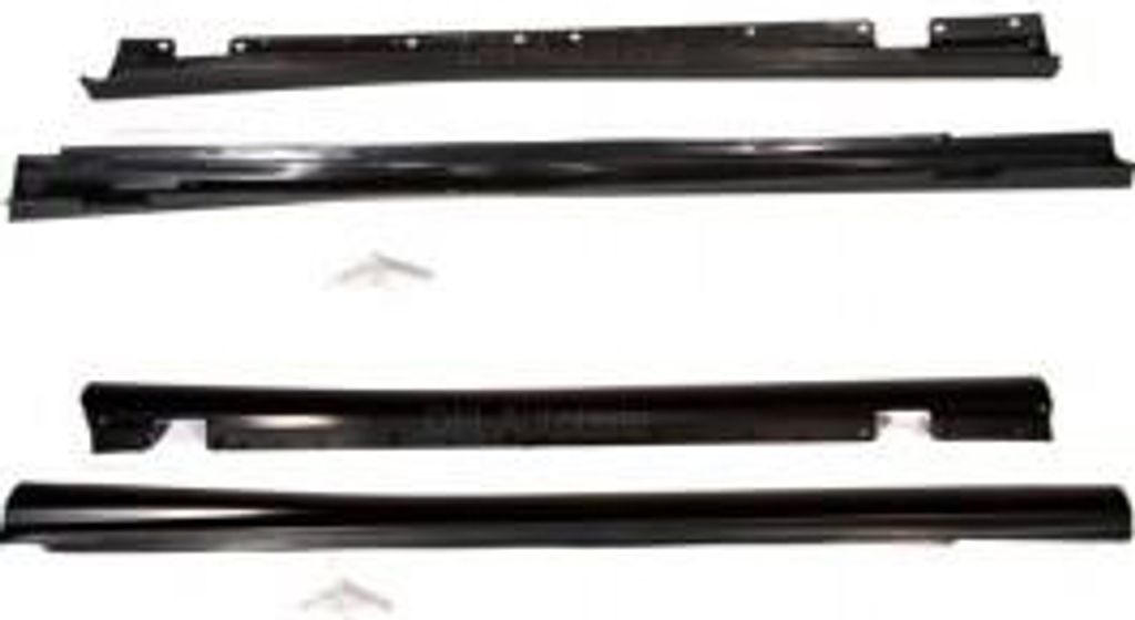Mercedes S211 W211 06-09 Seitenschweller + Montaqematerial + Zubehör für E55 AMG