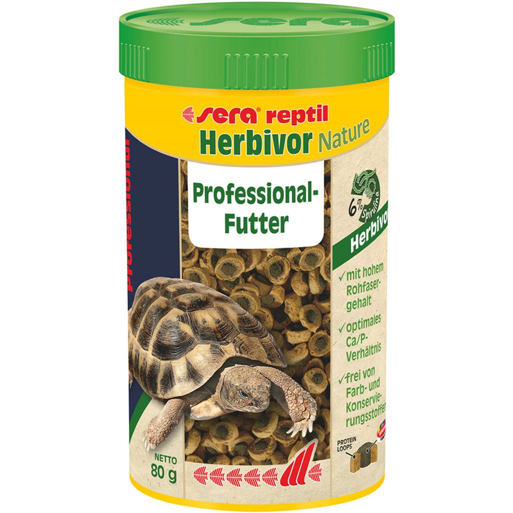 Sera Reptil Professional Herbivor 250ml Image du produit 
