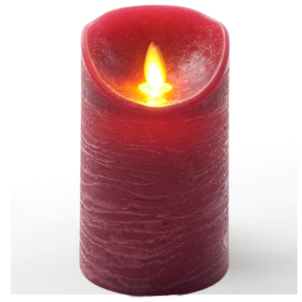 Świeca LED z prawdziwego wosku z timerem migoczący knot Zdjęcie produktu 