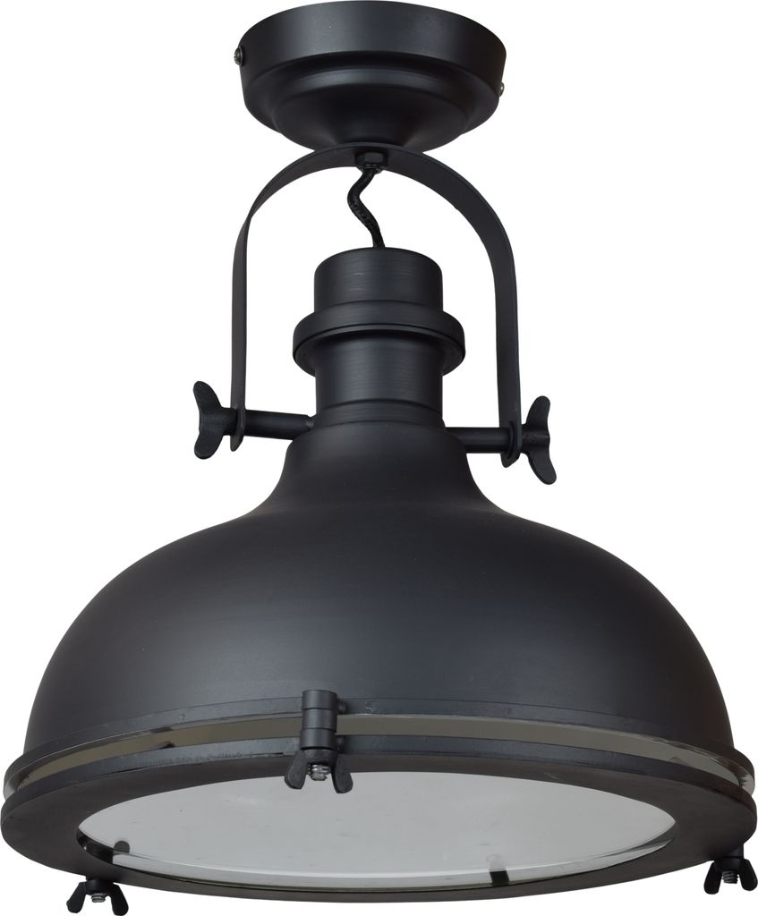 Deckenleuchte Harvey Ø32cm. Mattschwarz