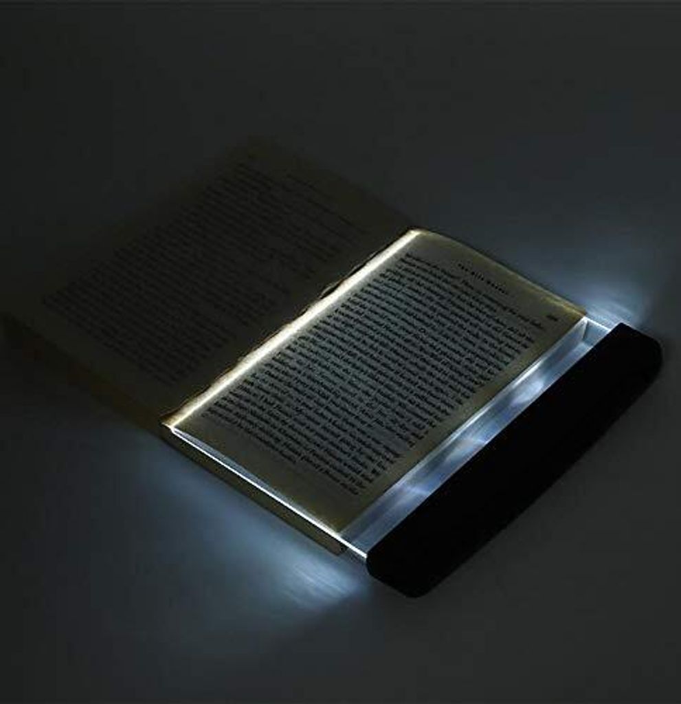 LED Reading Light Wedge Book Taschenbuch Nacht schützen Augen