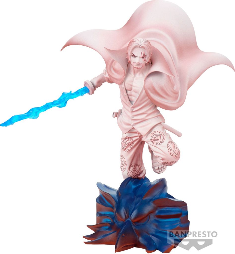 One Piece Film Red Monkey D Luffy Shanks Figur 11cm Produktbild 