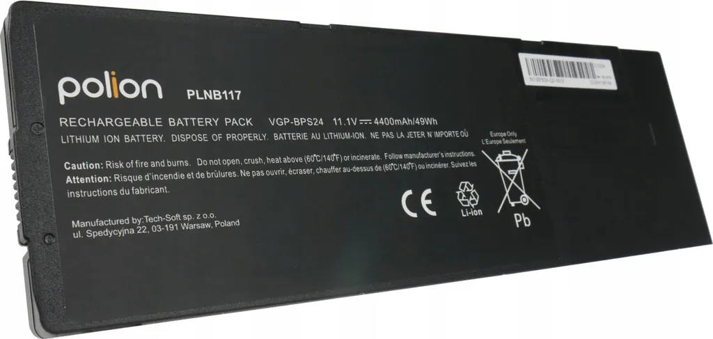 Batterie POLION VGP-BPS24 Haute Capacité 4400 mAh Cellules Grade A - 2