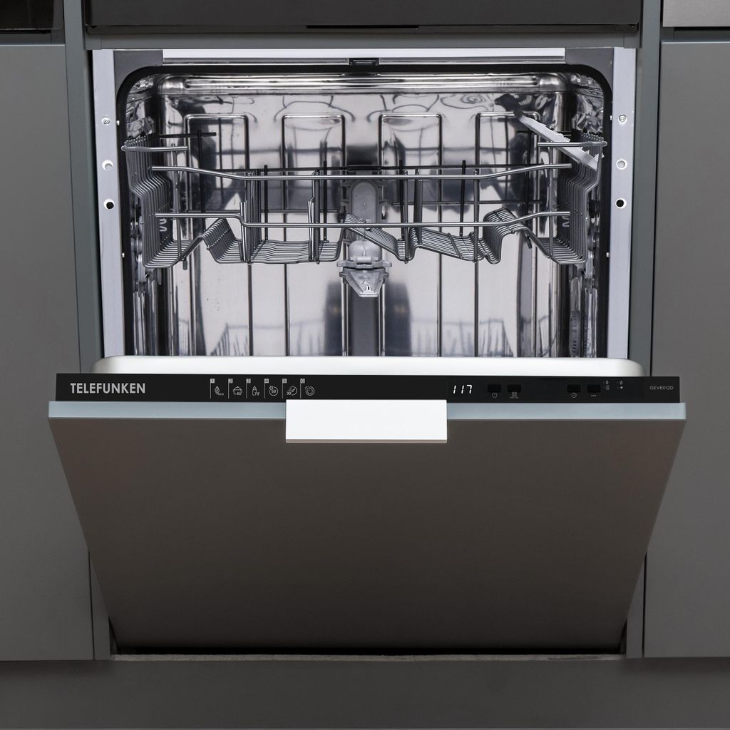 Telefunken Geschirrspüler vollintegrierbar 60 cm, Einbau Produktbild 