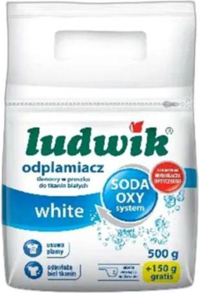 Ludwik Proszek Do Prania Białego 500 G + 150 G Zdjęcie produktu 
