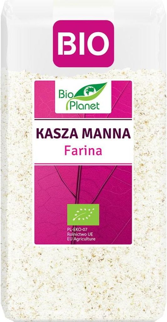 KASZA MANNA BIO 500 g - BIO PLANET