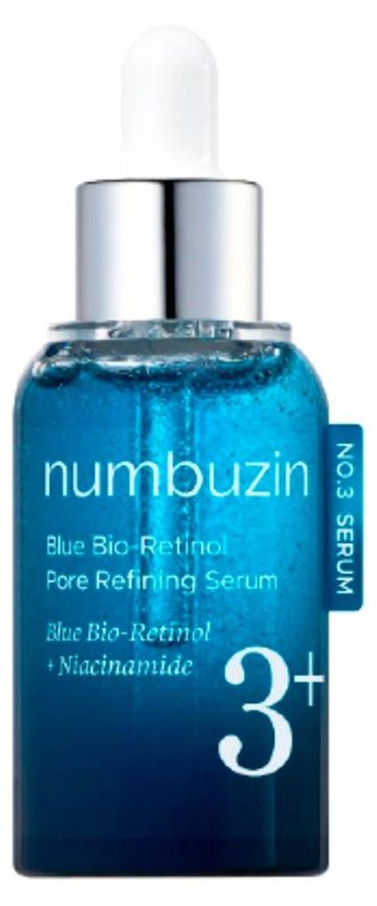 Numbuzin No.3 Blue Bio-Retinol Pore Refining Serum 30 ml Image du produit 