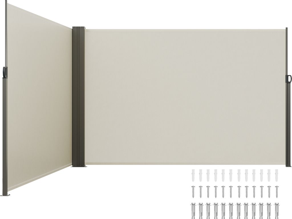 VEVOR bočná markíza 200 x 600 cm Markíza na bočnú stenu z Obrázok produktu 