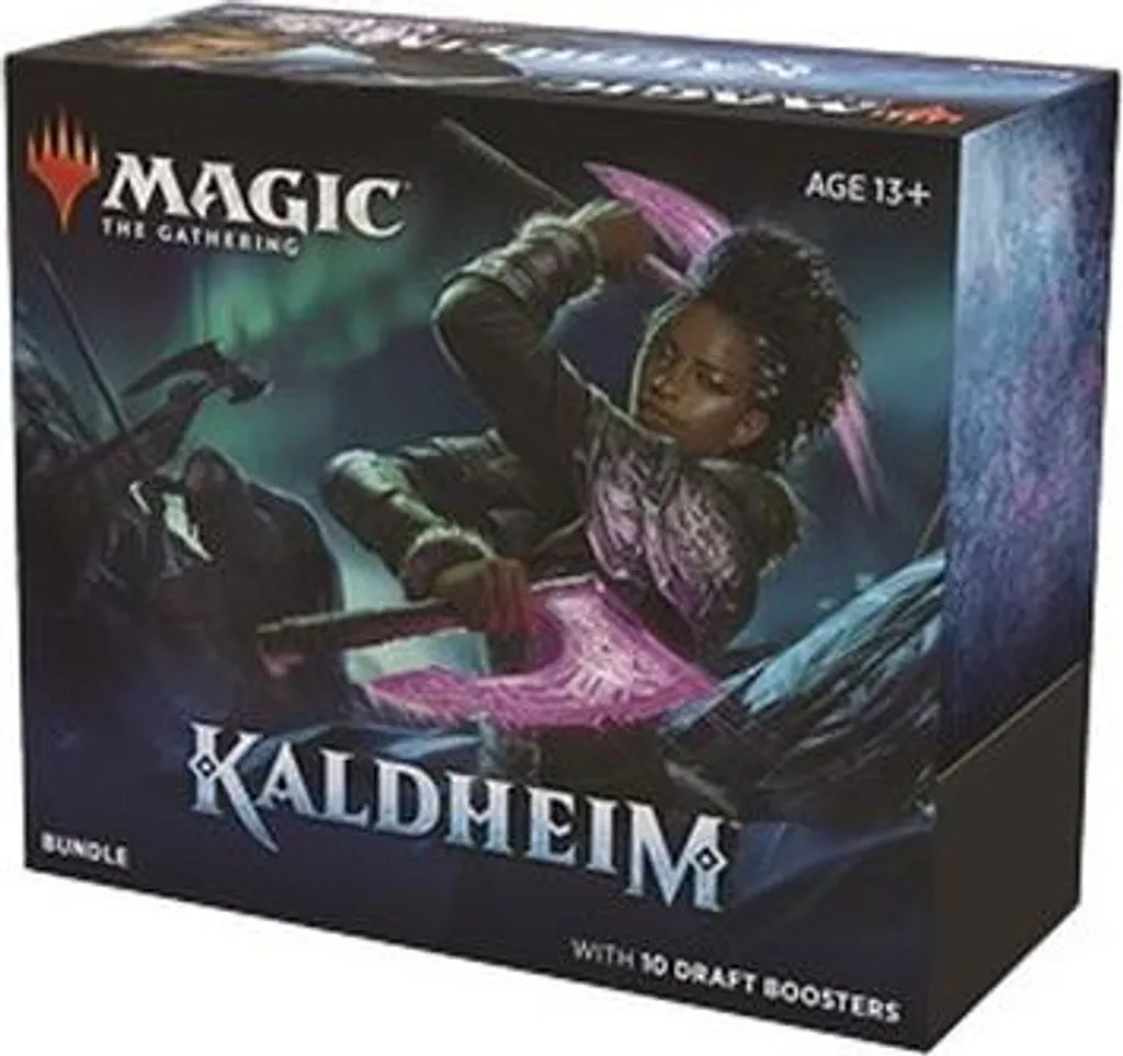 Kaldheim Magic: The Gathering - Bundle avec 10 Boosters et Terrains Foil