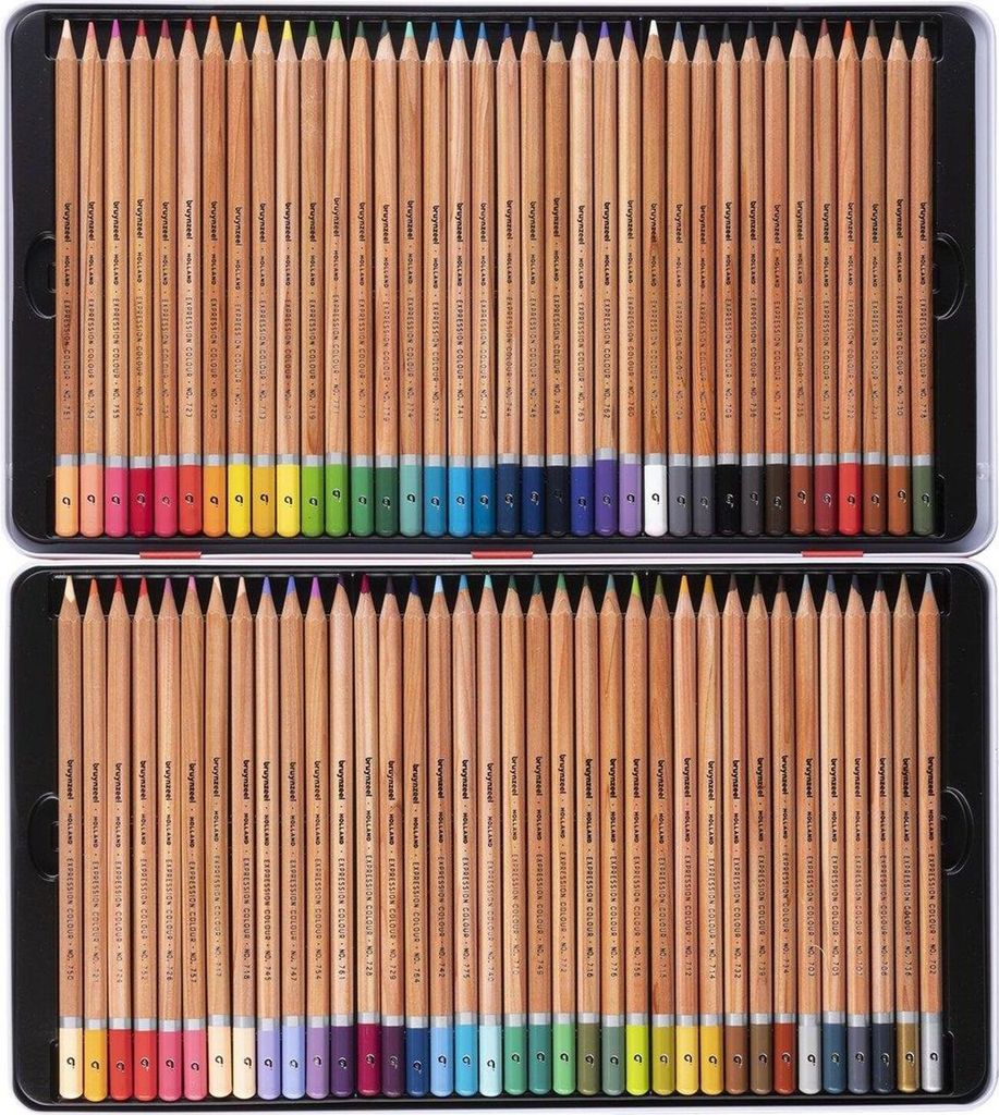 Bruynzeel Expression Crayons de couleur Boîte 72 Image du produit 