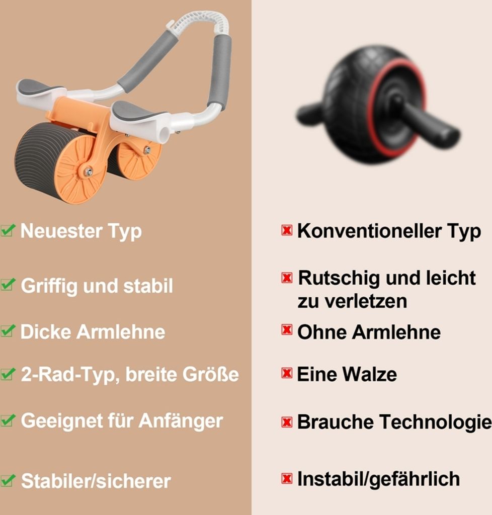qiangzhipow Ab Trainer Ab Trainer Automatic Rebound Ab Obrázek produktu 6