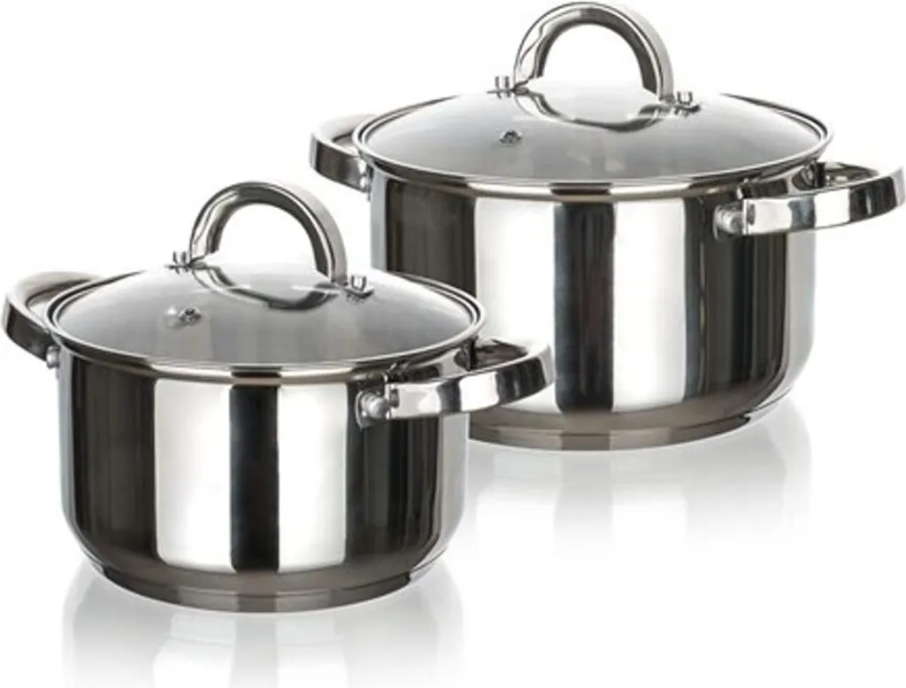 Set 4 Pentole Acciaio SWING Big - Regalo Casa Nuova Qualità