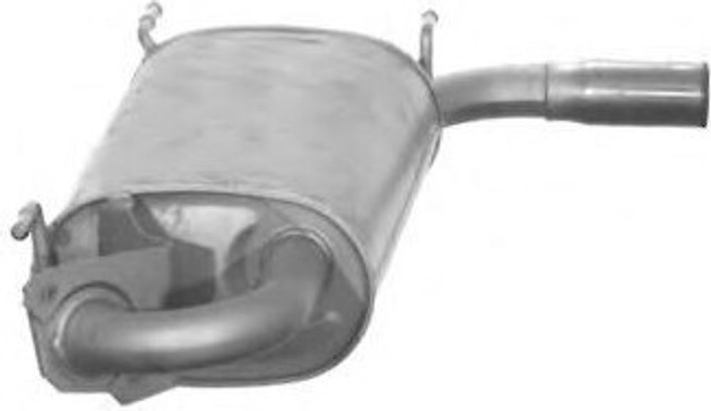 VEGAZ MZS-157 Endschalldämpfer für MAZDA MX-5 II (NB) Auspuff
