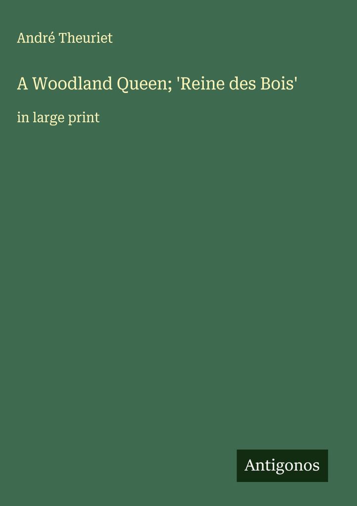 Eine Waldkönigin 'Reine des Bois'