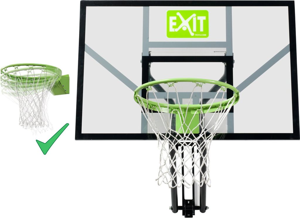 EXIT Galaxy Basketballkorb zur Wandmontage mit Dunkring - Produktbild 3