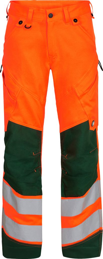 F. Engel Safety Hose, Orange/Grün, Gr. 58