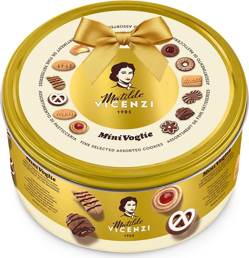 Sambanuts Matilde Vicenzi Minivoglie (500g Metallrunddose)