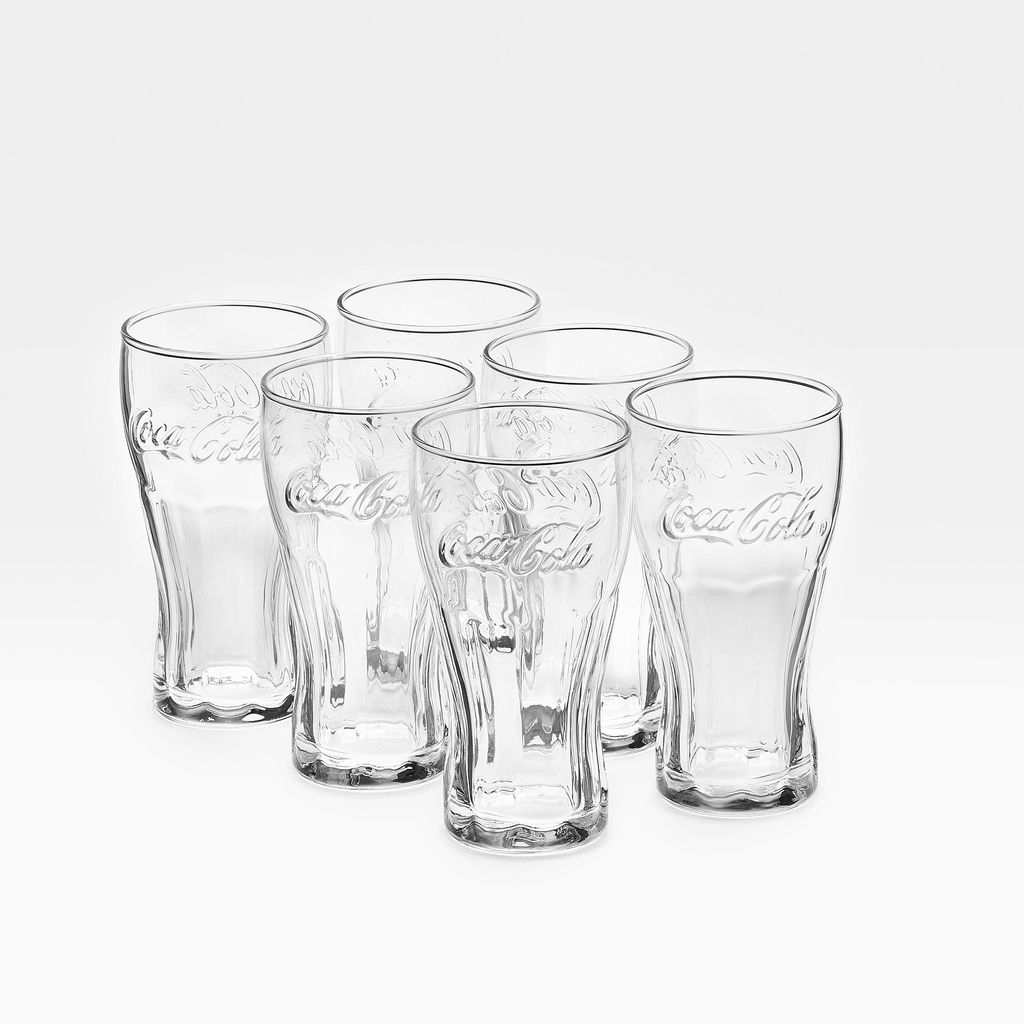 Bicchieri Contour Coca Cola in porcellana 200ml Immagine del prodotto 