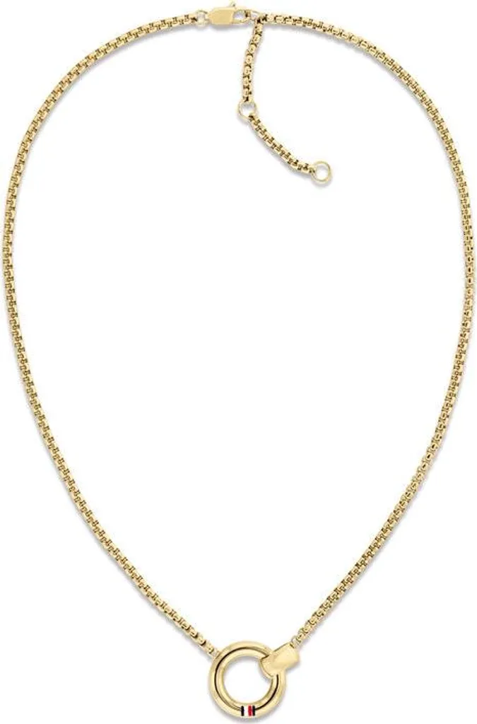 Tommy Hilfiger 2780945 Collana Donna Gold: Accessorio Preppy Chic