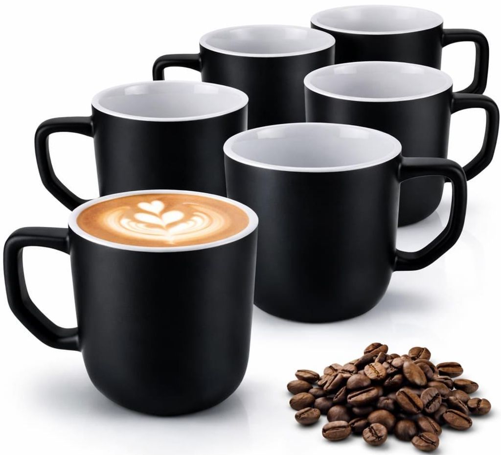Kaffeetassen 6er Set Tassen Kaffeebecher Kaffeetasse Produktbild 