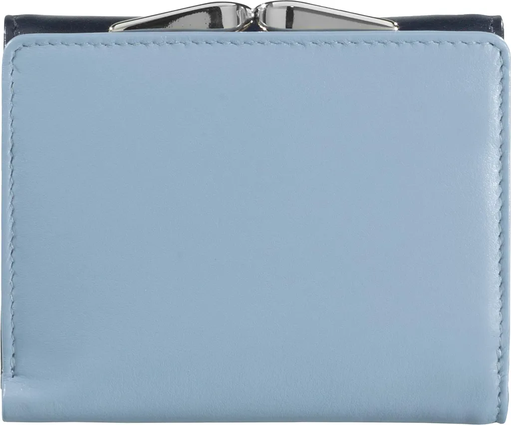 Porte-monnaie en Cuir Véritable DuDu Corsica Format Compact de 11 cm RFID - 7
