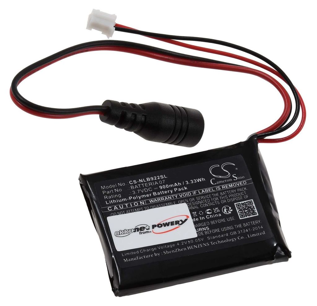 Akku für Nolan N-COM B902 L N-COM B902 R Motorrad-Headset