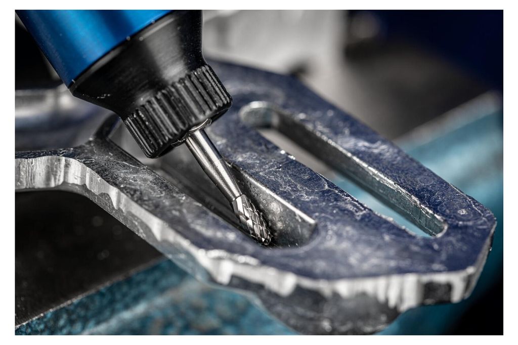 PFERD TOOLS Hartmetall Hochleistungsfrässtift ALLROUND Tropfen TRE Ø03x07 mm Schaft-Ø 3 mm universal grob