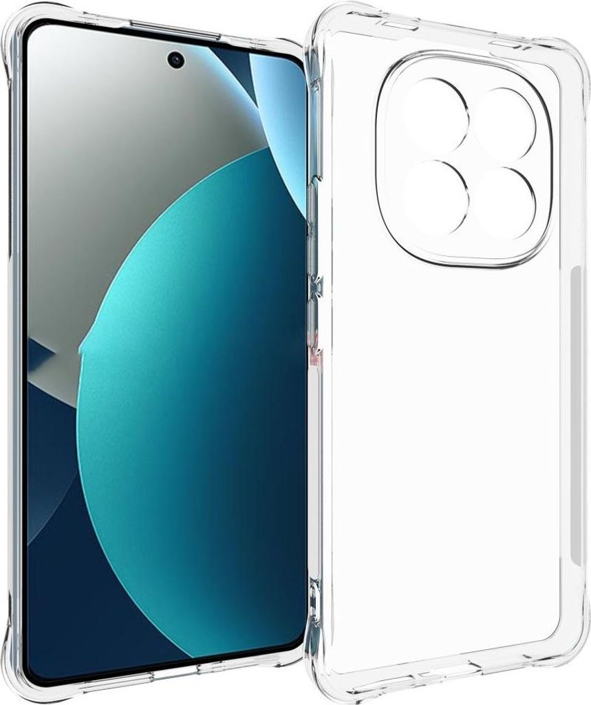 Xiaomi Redmi Note 15 Pro 4G Hülle - Coverup TPU Back Cover mit AirBag Corners - Transparent