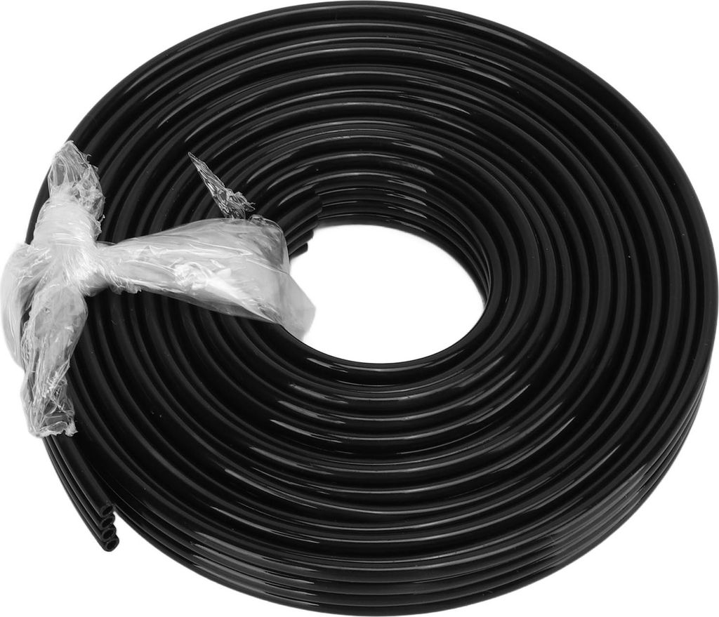 Drucker-Tintenschlauch UV-Schlauch Großformat-Inkjet-Zubehör 3Meter 4 Zeilen 4 Wege 3mm OD 2mm ID Schwarz