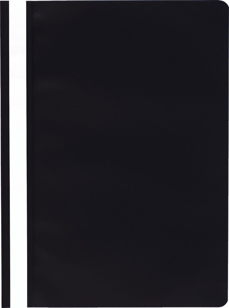 Exacompta 25x Schnellhefter A4 aus PP - Schwarz - 449201B