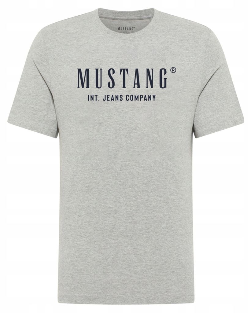 Mustang | Pánské tričko ve stylu Mustang, design Alex, šedé Obrázek produktu 