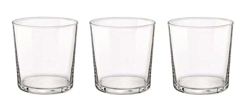 Bormioli Trinkglaser Bodega - 3x - transparent - 370 ml