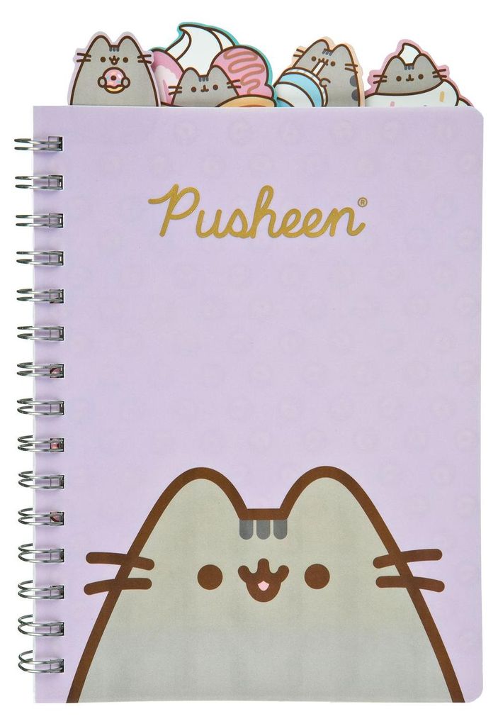Spirálový zápisník A5 Pusheen dekorativní PUSE0597 Obrázek produktu 