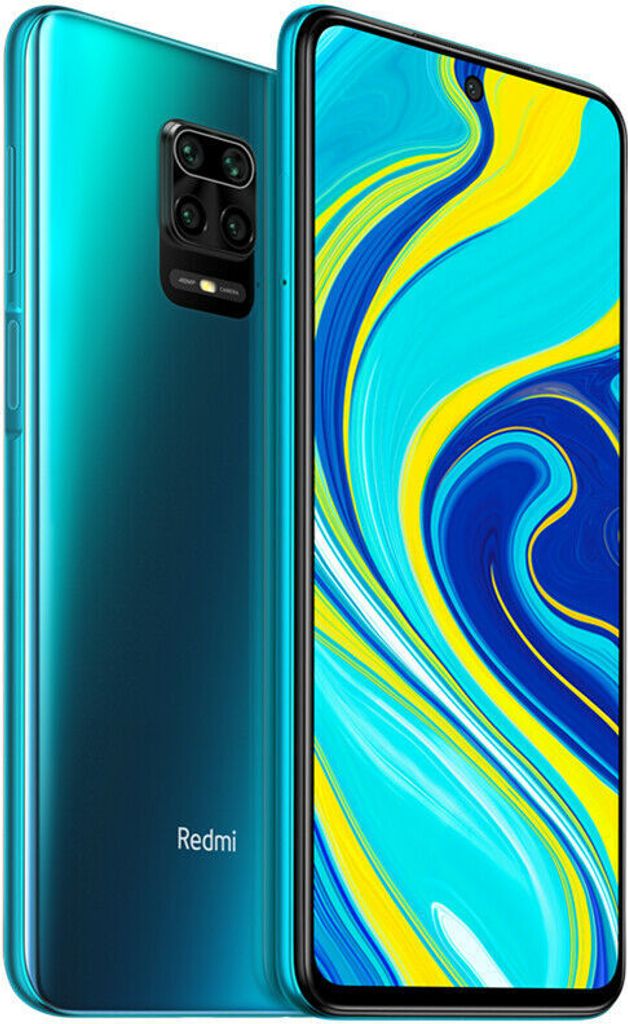 Xiaomi Redmi Note 9 - Chytrý telefon - 16 MP 128 GB - modrý Obrázek produktu 6