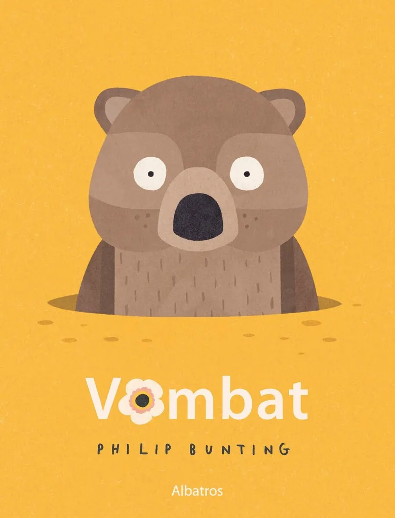 Livre Enfant Vombat Album Illustré Phil Bunting pour Apprendre en Riant
