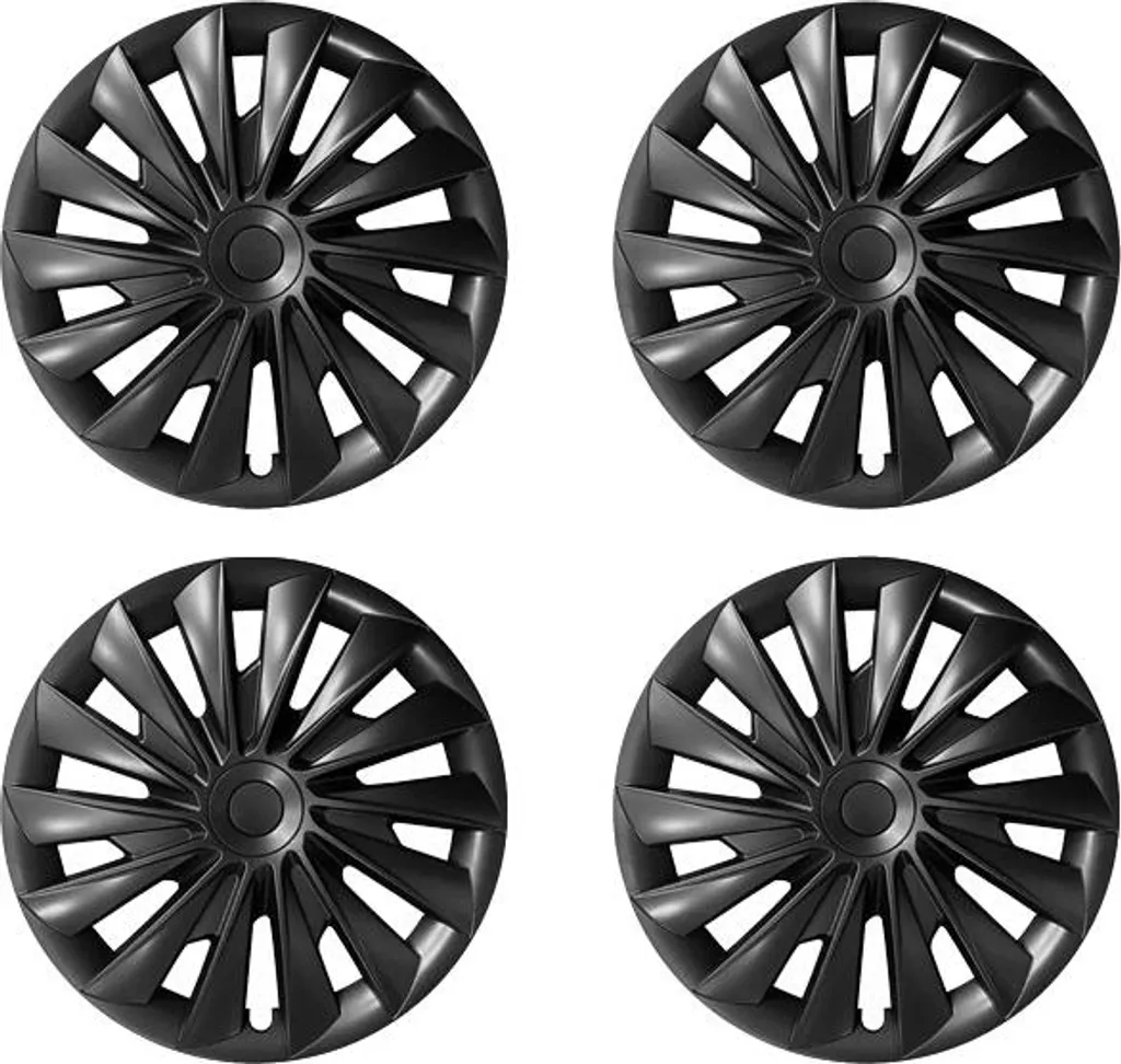 Enjoliveurs Turbine pour Tesla Model 3 Highland - Style Storm Noir Mat